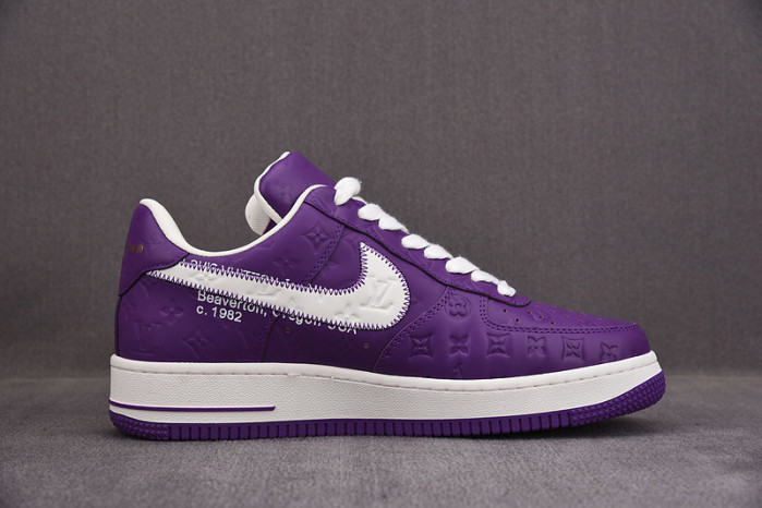 nike low air force 1 x purple