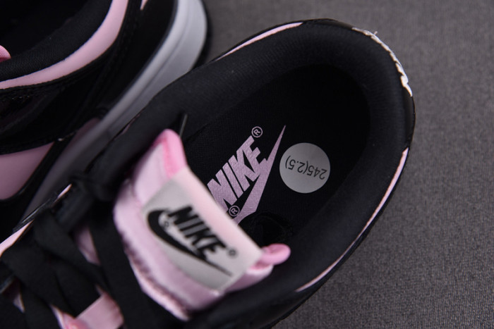 nike dunk low pink foam black dj9955-600