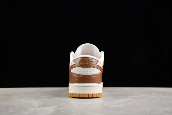 nike dunk low lx "brown ostrich" fj2260-001