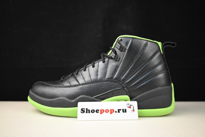 air jordan 12 black/green dr8887-101