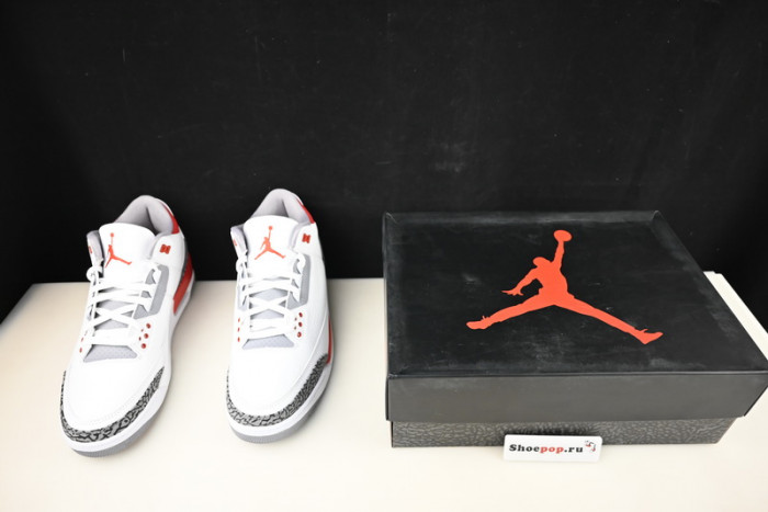 air jordan 3 og fire red 2022 dn3707-160