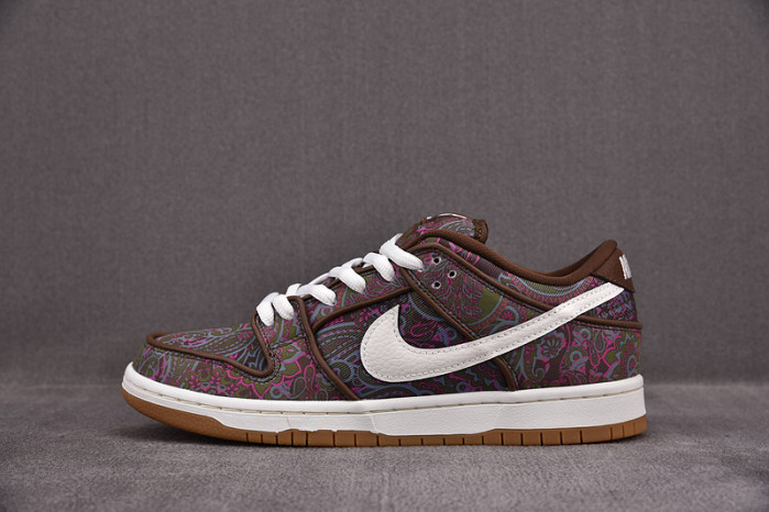nike sb dunk low pro paisley brown dh7534-200