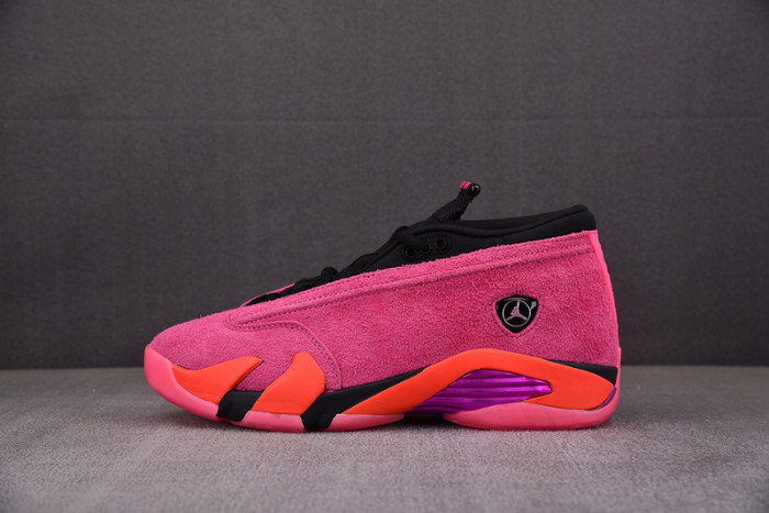 air jordan 14 low shocking pink blast dh4121-600