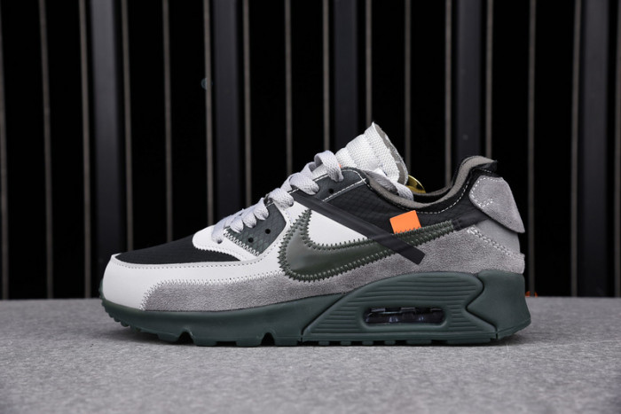 ofw nike air max 90 grey aa7293-002
