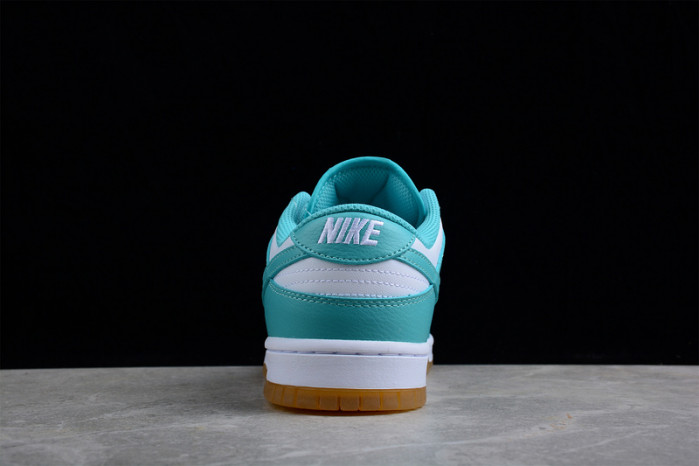 nike dunk low white turquoise dv2190-100