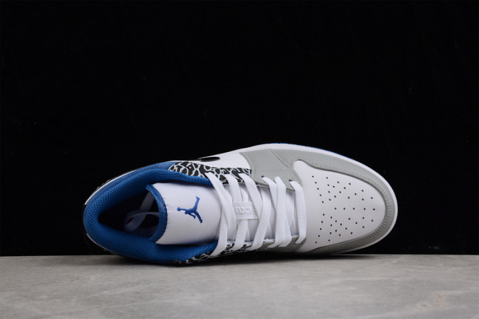 air jordan 1 low true blue dm1199-140