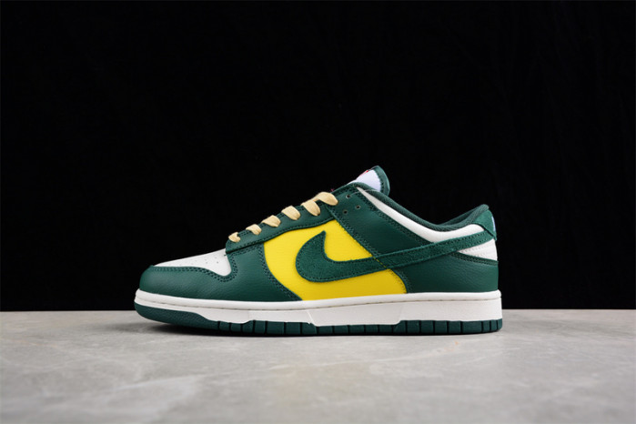 nike dunk low se noble green fd0350-133