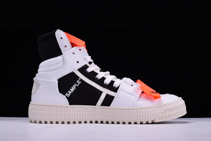 OFW 3.0 Low Sneaker (Black & White) OMIA065S188000161001