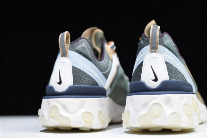 nike react element 87 undercover green mist bq2718-300