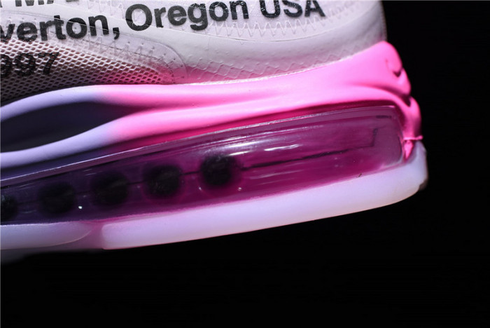 ofw nike air max 97 rose aj4585-600