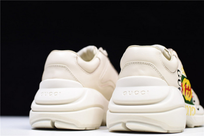 g*u*i rhyton vintage trainer sneaker mens 500878 drw00 9522