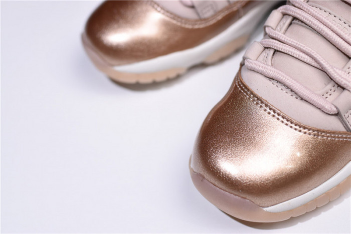 wmns air jordan 11 retro "rose gold" ah7860-105
