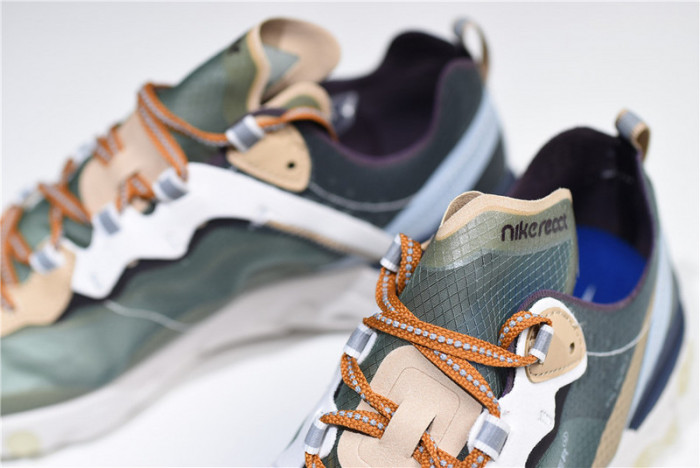 nike react element 87 undercover green mist bq2718-300