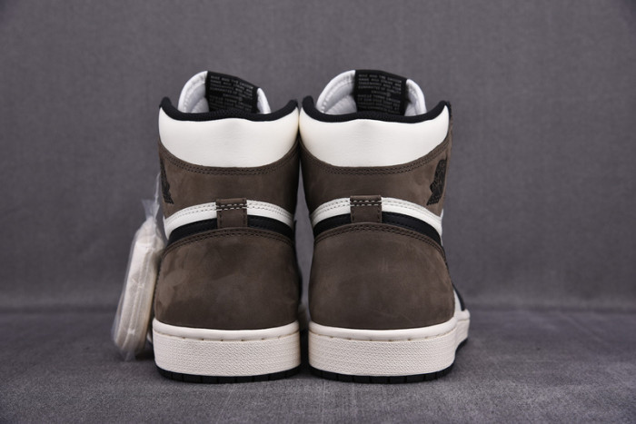 air jordan 1 retro high og "dark mocha" 555088-105