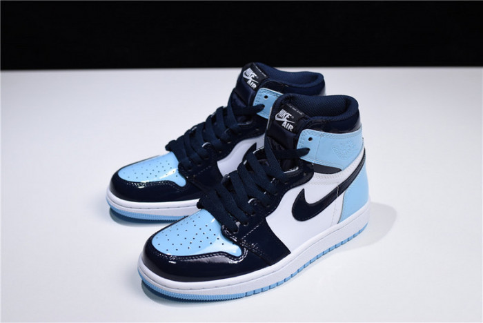 air jordan 1 unc patent leather cd0461-401