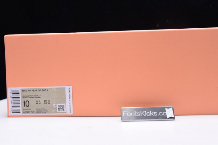 air fear of god 1 yellow ar4237-700