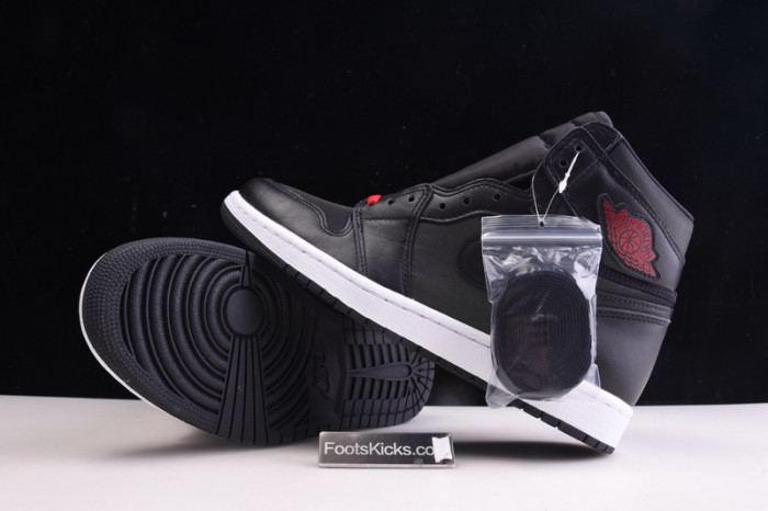 air jordan 1 high black satin 555088-060