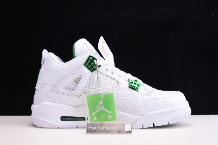 air jordan 4 retro “pure money” white green ct8527-113
