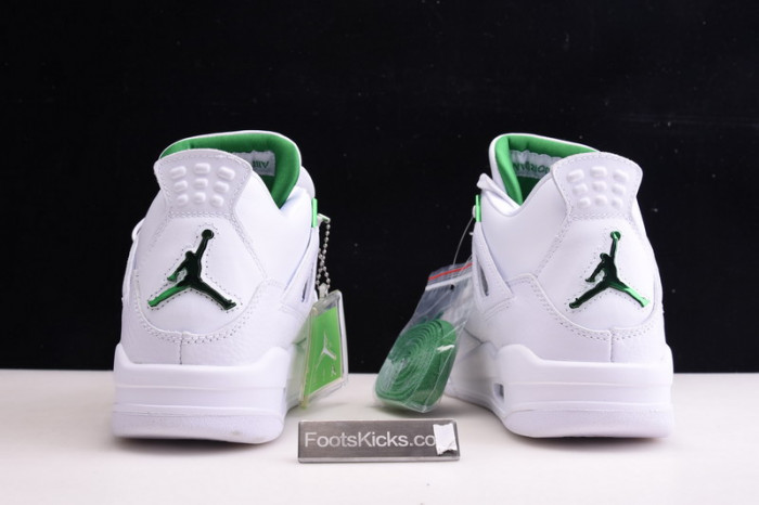 air jordan 4 retro “pure money” white green ct8527-113