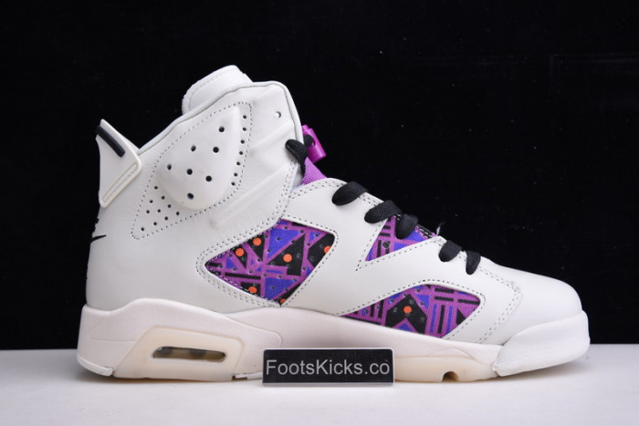 air jordan 6 retro quai54 sail black cz4152-101