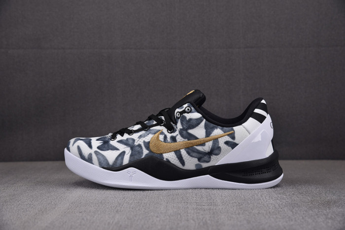 nike kobe 8 protro white metallic gold fv6325-100