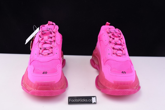 triples trainer clear sole sneakers 3000014