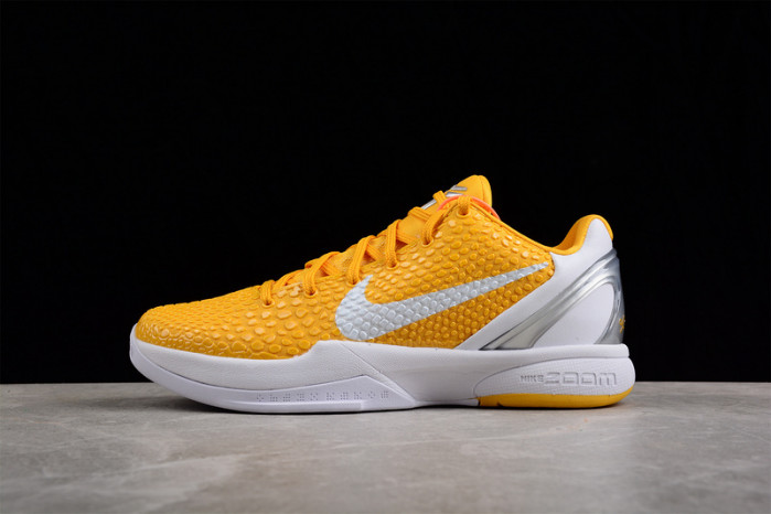 nike zoom kobe 6 tb yellow 454142-700