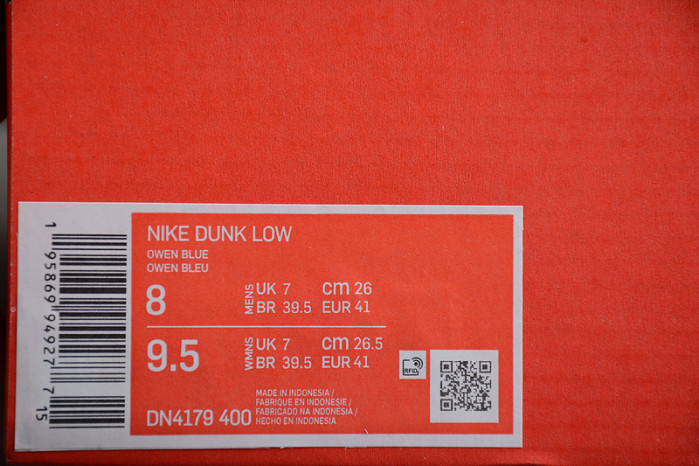 nike dunk low kyrie irving baltic blue dn4179-400