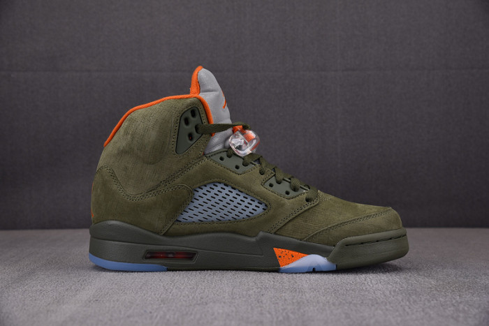 air jordan 5 retro "olive" dd0587-308