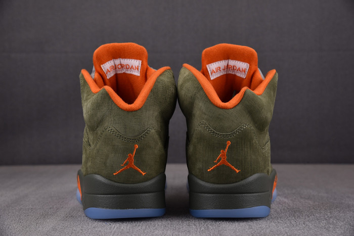 air jordan 5 retro "olive" dd0587-308