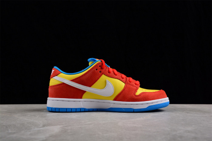 nike sb dunk low bart simpson bq6817-602