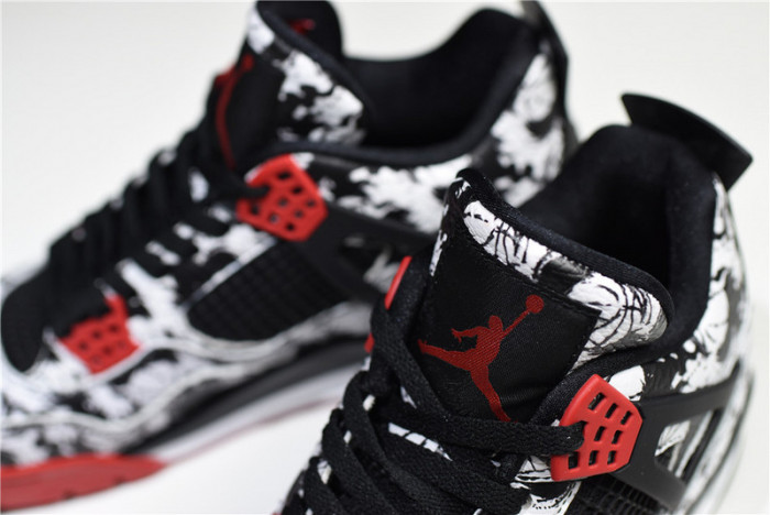 2018 nwe 4 tattoo men chinese element limited edition white black b00897-006