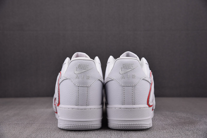 cpfm x nike air force 1 by you white/red ck4746-991