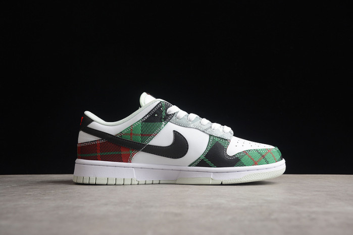nike dunk low plaid dv0827-100