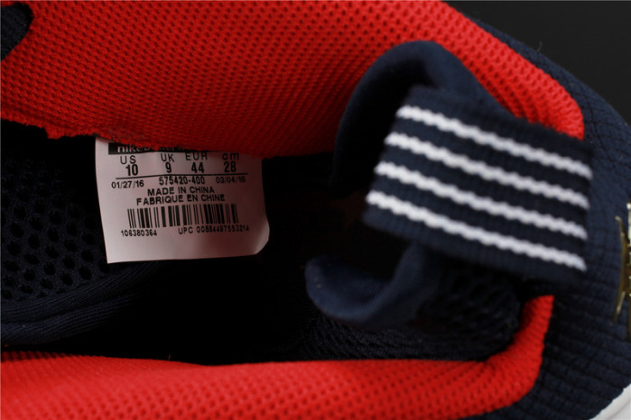 nike air foamposite one “olympic” university red/ white mens 575420-400