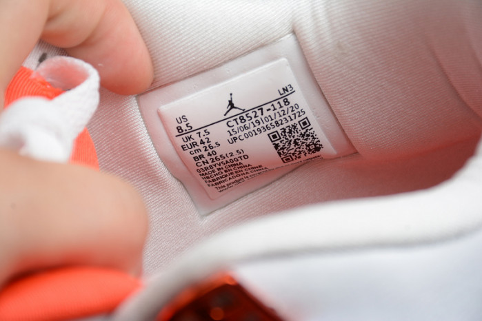 air jordan 4 retro “pure money” orange metallic ct8527-118