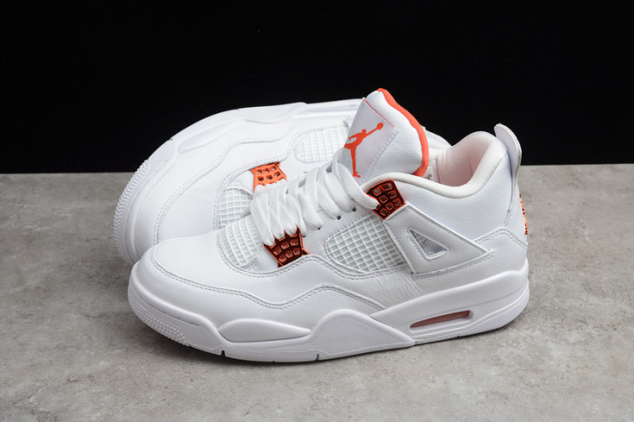 air jordan 4 retro “pure money” orange metallic ct8527-118