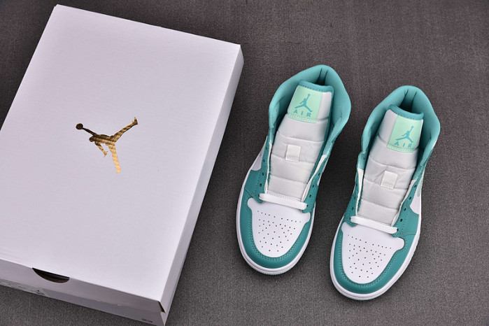 air jordan 1 mid washed teal dv2229-300