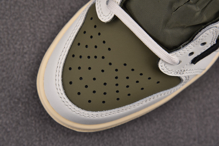 Kids Air Jordan 1 Retro Low OG SP Travis Scott Medium Olive DO5442-200