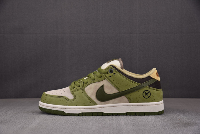 Yuto Horigome x Nike SB Dunk Low Asparagus HF8022-300