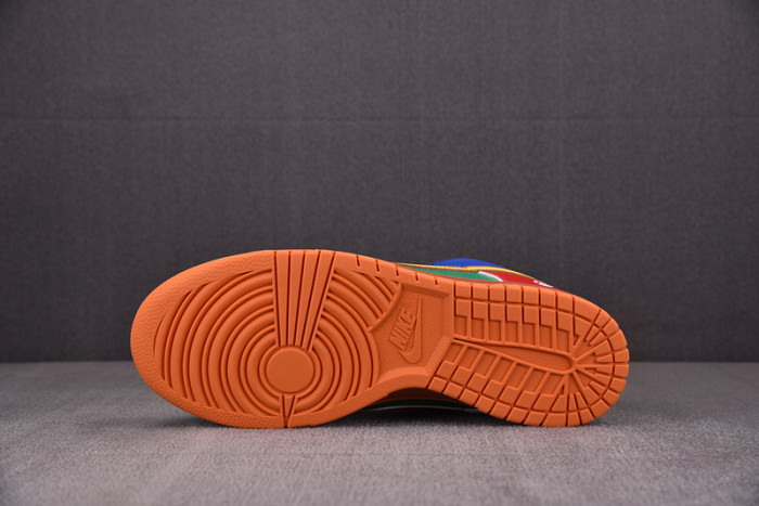 nike dunk low "what the S*per mario" custom dh0952-101