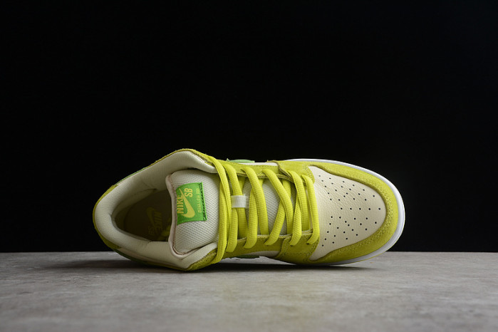 nike sb dunk low green apple dm0807-300