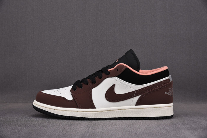 air jordan 1 low light chocolate dc6991-200