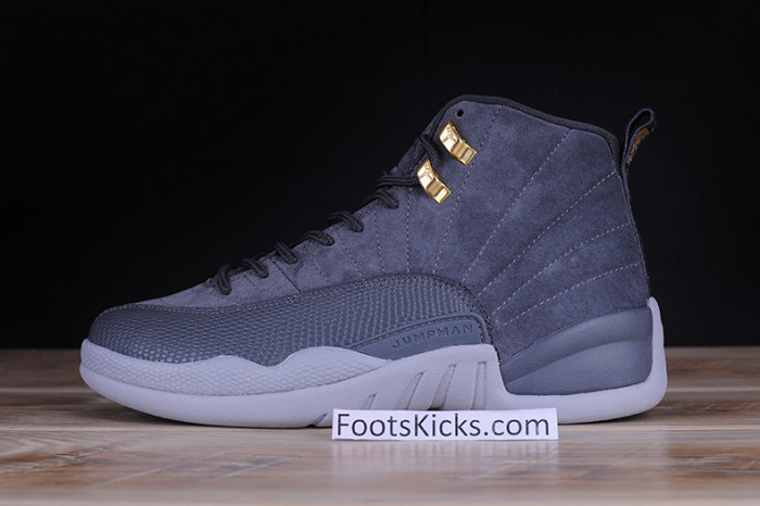 air jordan 12 retro "dark grey" 130690-005