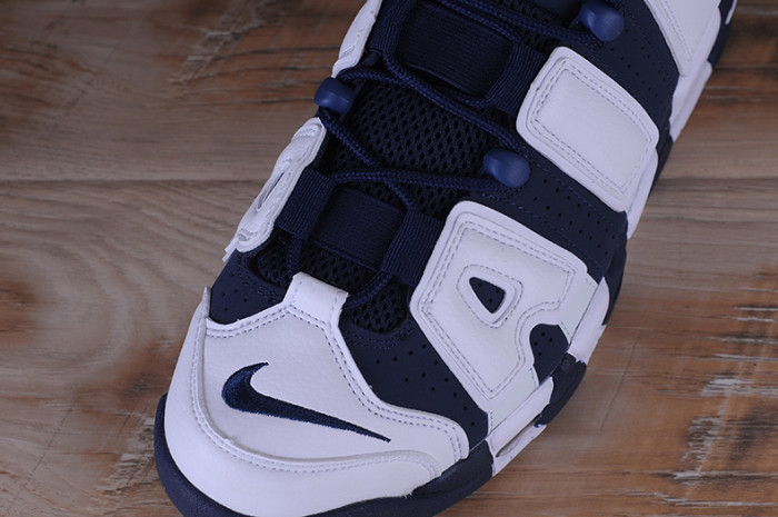 nike air more uptempo “olympic” white/midnight navy 414962-104