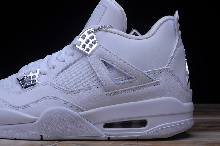 air jordan 4 retro “pure money” white 308497-100